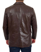 Men Genuine Leather Blazer Sport Coat 57
